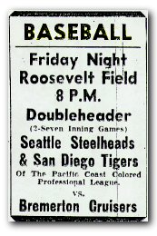 Negro League Seattle Steelheads a brief but essential part of the